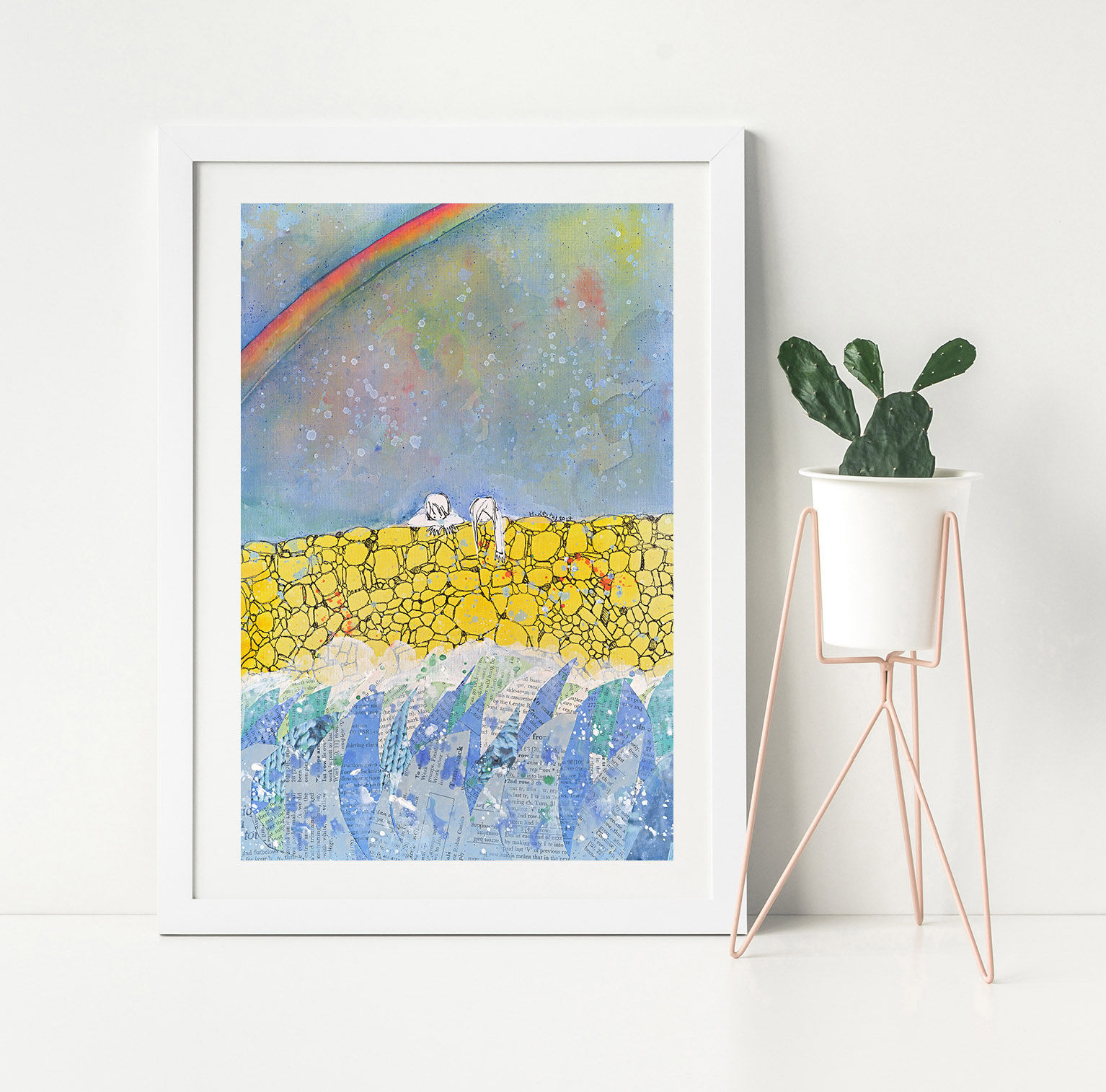 'Rainbow' -Fine Art Giclee Print