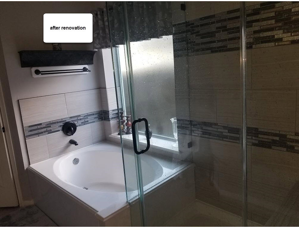 Shower and Tub Remodel