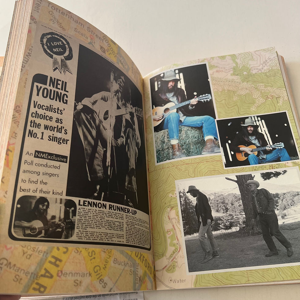 Thumbnail: NEIL YOUNG RECORDING ARTIST 1945-1972 BOOK
