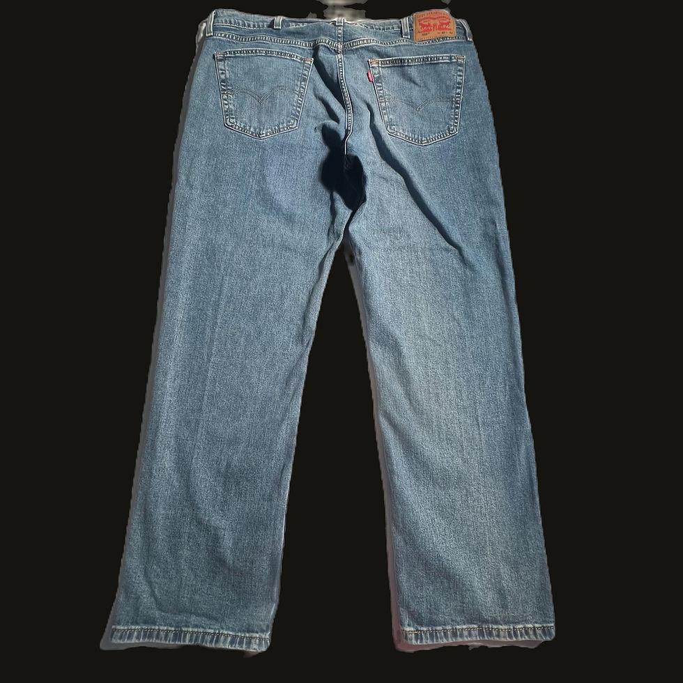 Thumbnail: LEVI 559 BLUE DENIM /W40/L32