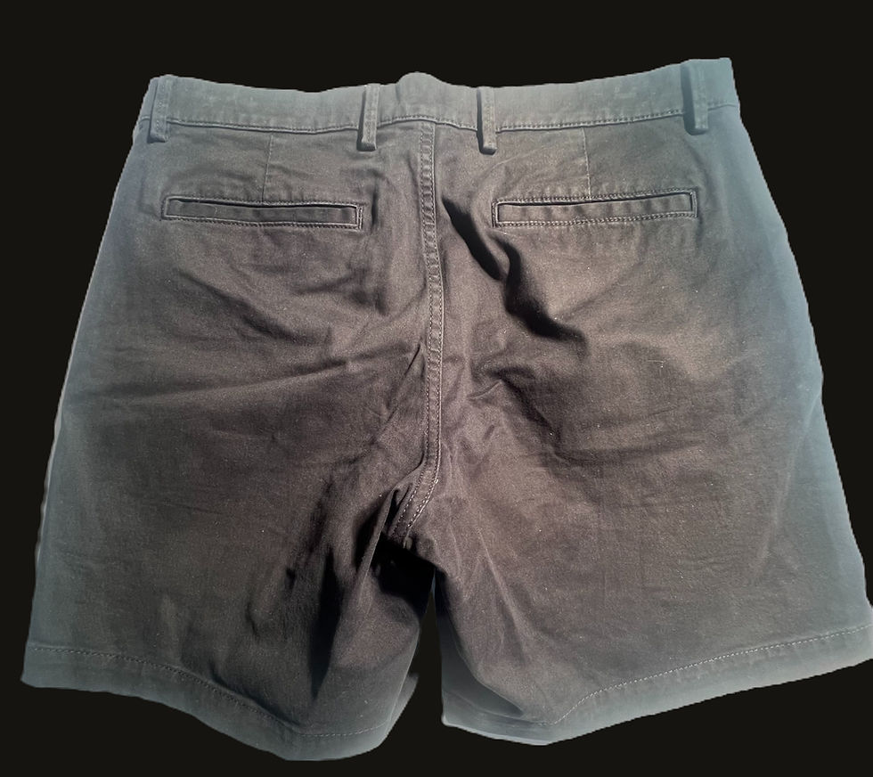 Thumbnail: MEN GAP SHORTS / LIKE NEW / DARK BLACK