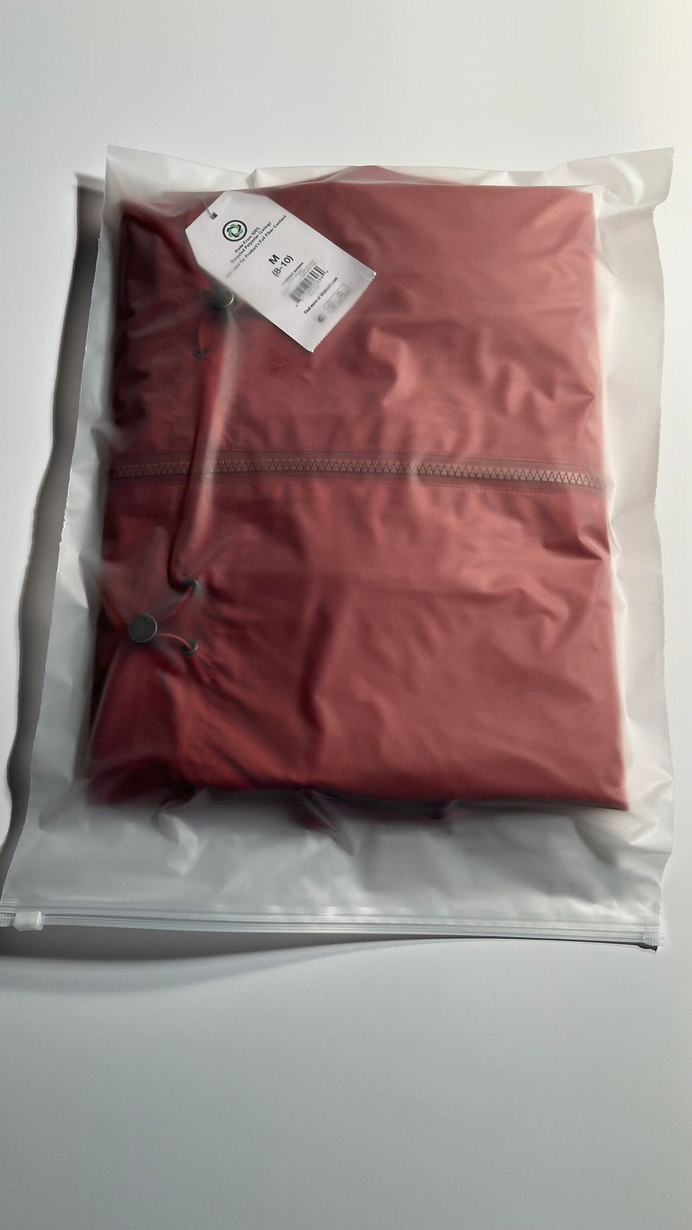 Thumbnail: NEW WOMEN TIME AND TRU BREATHABLE WATERPROOF JACKET