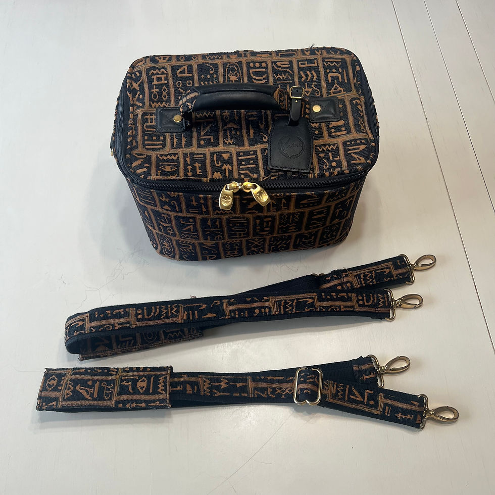 Thumbnail: VENTURA VINTAGE MAKEUP TRAVEL BAG