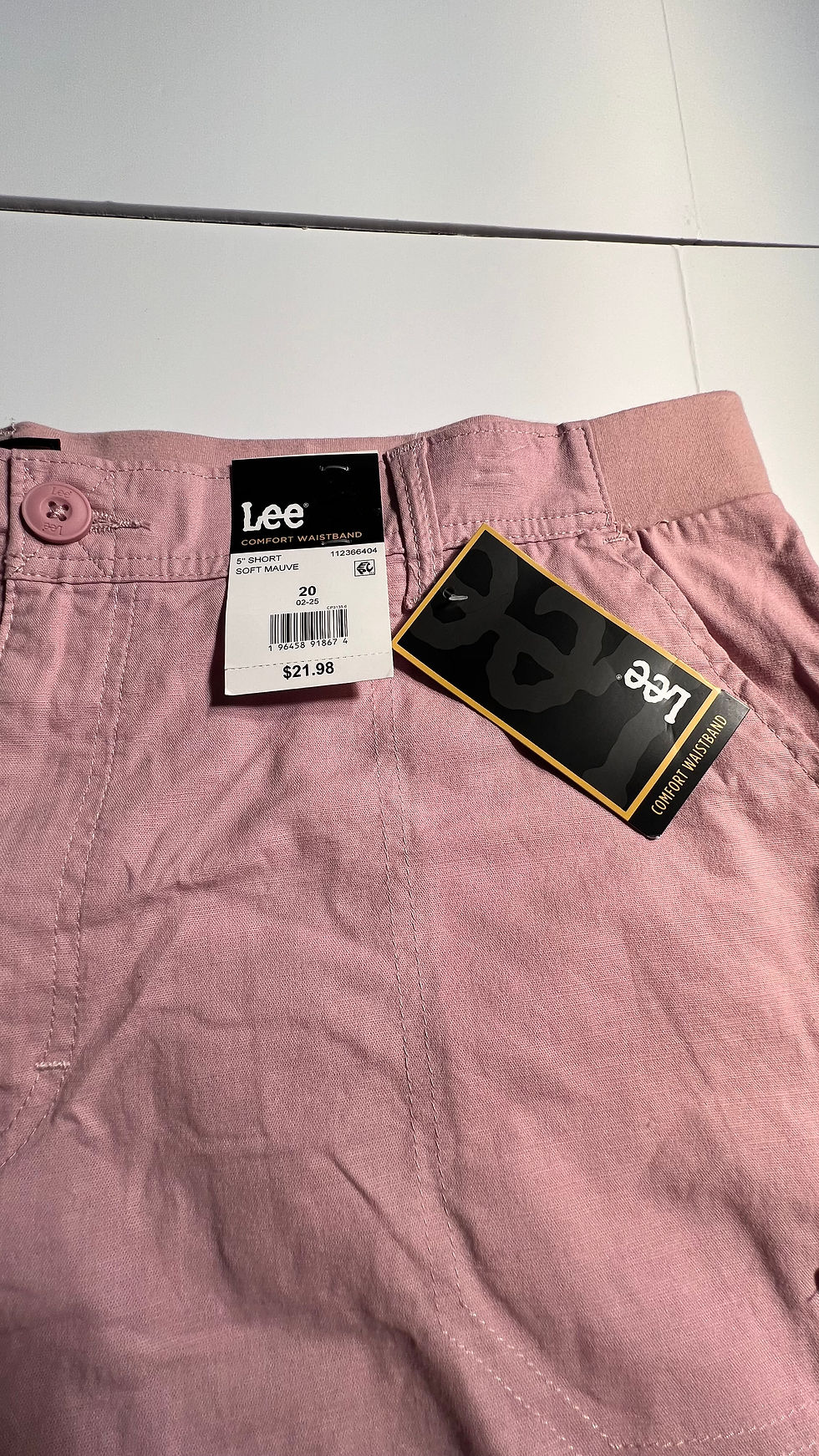 Thumbnail: NEW WOMEN LEE COMFORT WAISTBAND CARGO SHORTS
