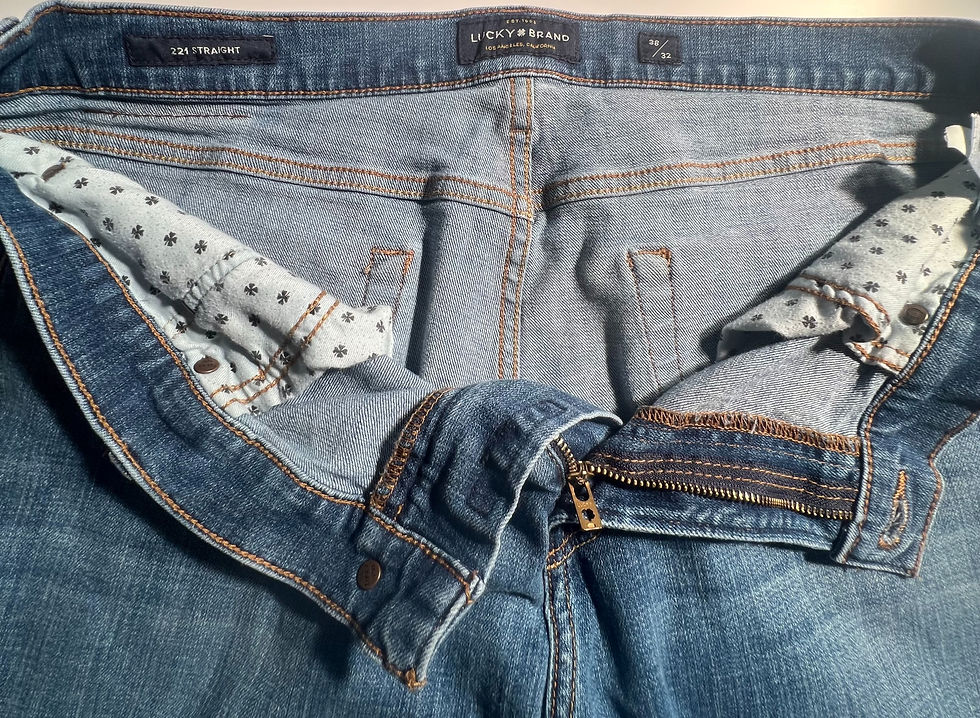 Thumbnail: MEN LUCKY BRAND 221 STRAIGHT JEANS