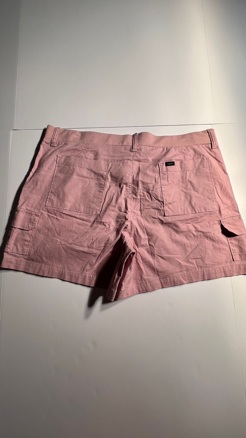 Thumbnail: NEW WOMEN LEE COMFORT WAISTBAND CARGO SHORTS