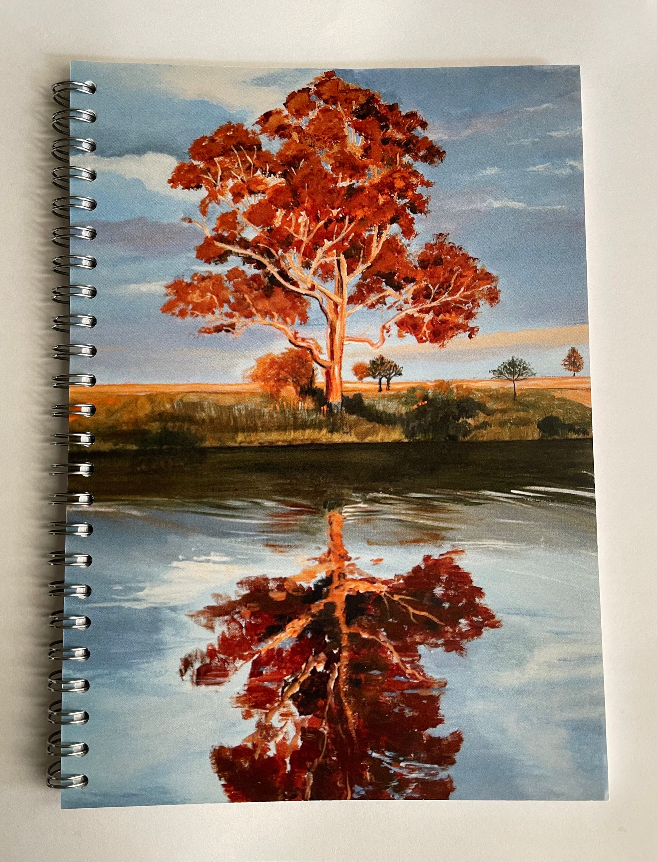 A5 notebook featuring artwork strength