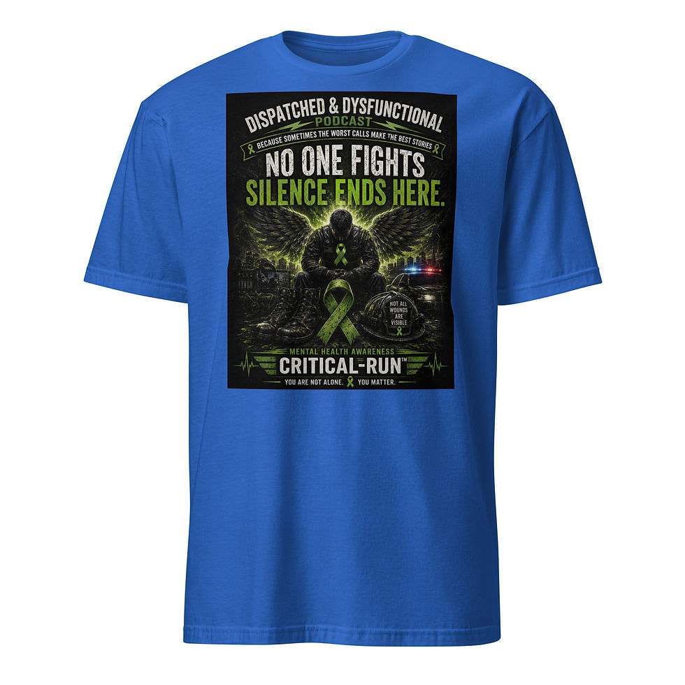 Thumbnail: No One Fights Silence Tee by Critical-Run
