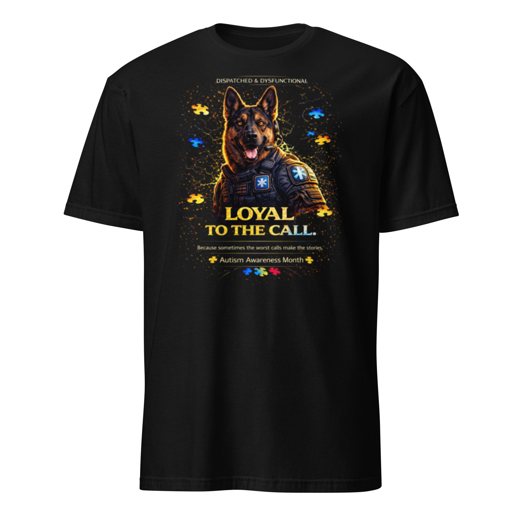 CRITICAL-RUN™ Tee - Loyal to the Call (Autism Awareness Edition)