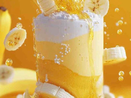 BANANA AND MILK COMBINED TOGETHER BENEFITS