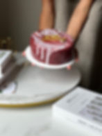 Thumbnail: Mousse cake Strawberry Basil Lime, custom order, Patisserie Svoi St. Louis