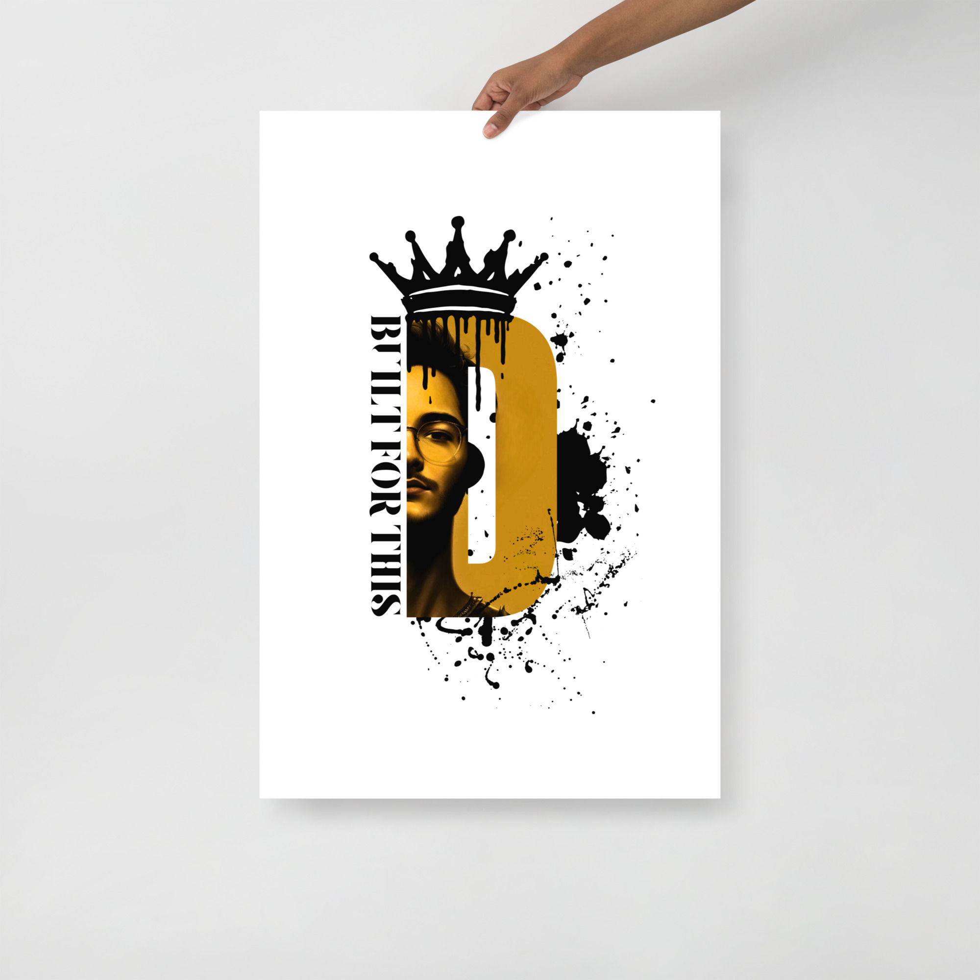 "Built For This" Matte Poster