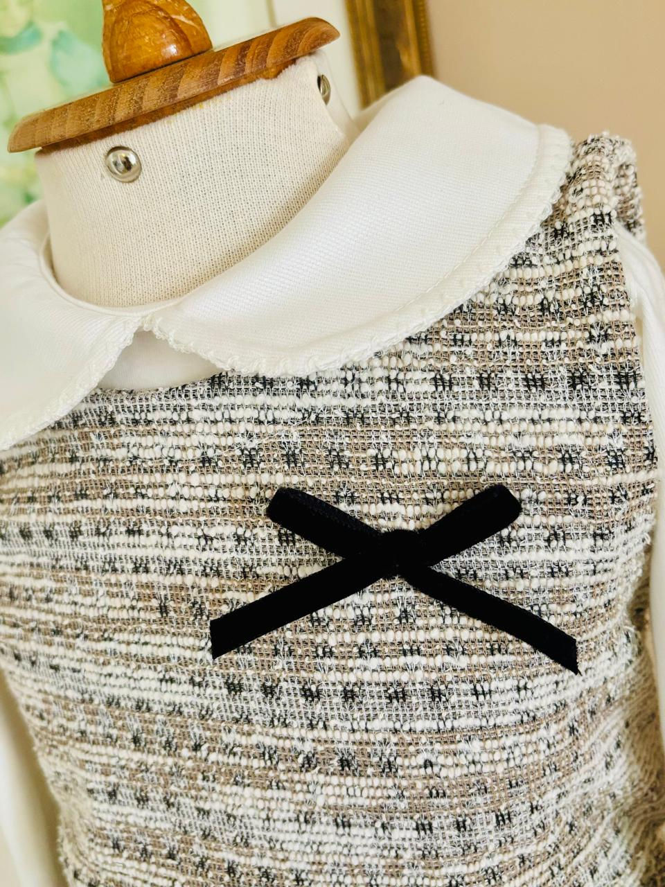 Miniatura: Conjunto tweed (três peças)