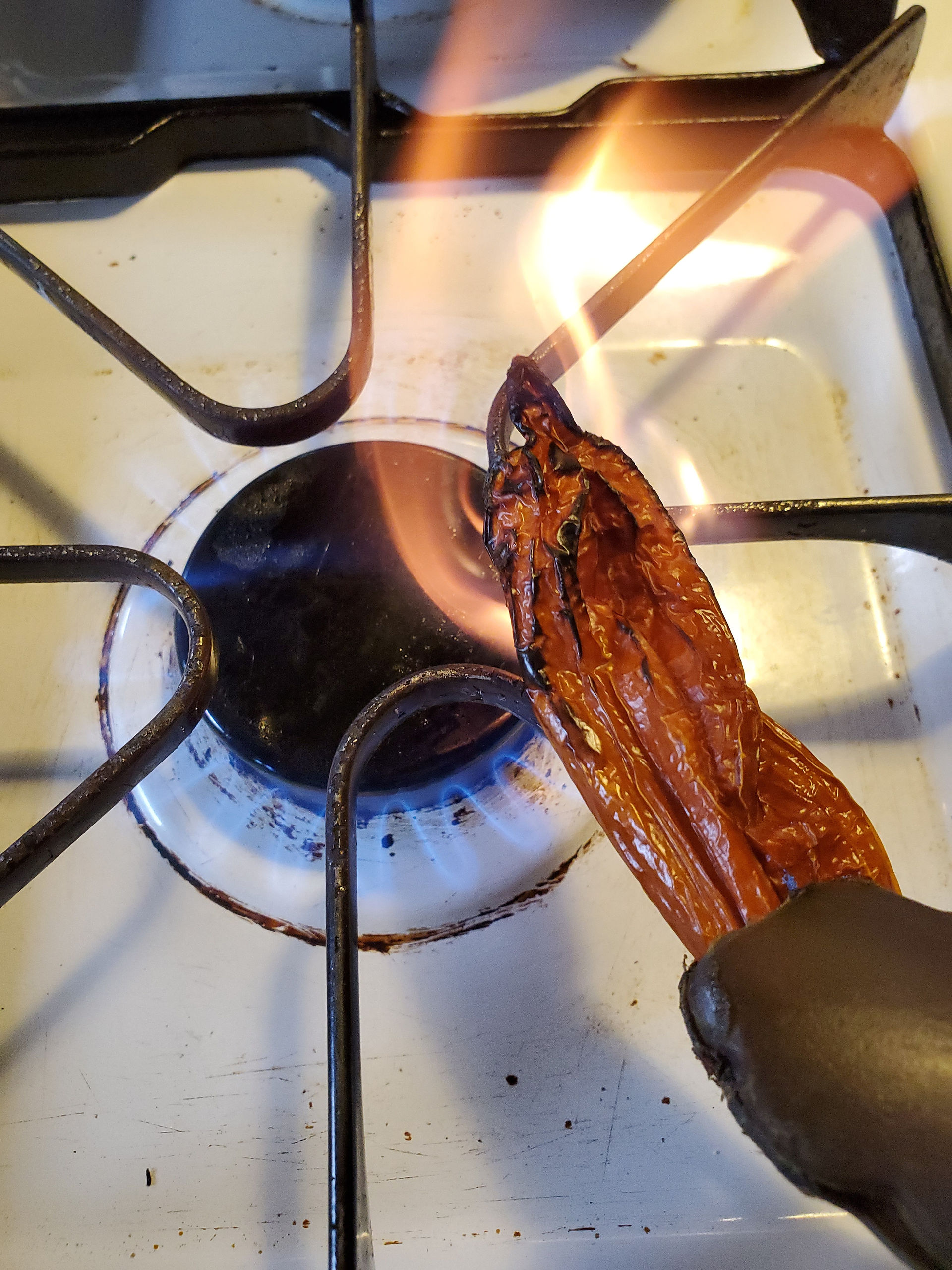 Blackened aji mirasol