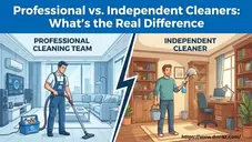 Professional vs. Independent Cleaners: What’s the Real Difference?