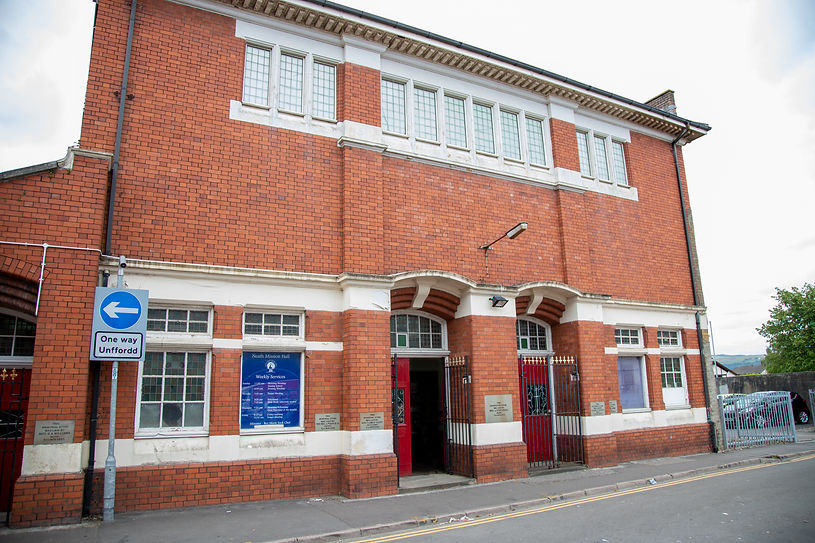 The Mission Hall building