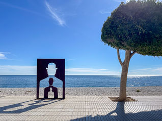 Altea paseo - ny og bredere promenade i Playa de Bol - fottur langs kysten