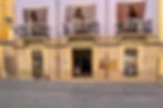 Fasaden til museet Casa de Pérez i Castalla i Alicanteregionen