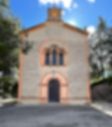 Kirken på området for Leprasykehuset Sanatori Fontilles i Alicanteregionen