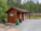 Toaletter ved Hamaren aktivitetspark i Fyresdal