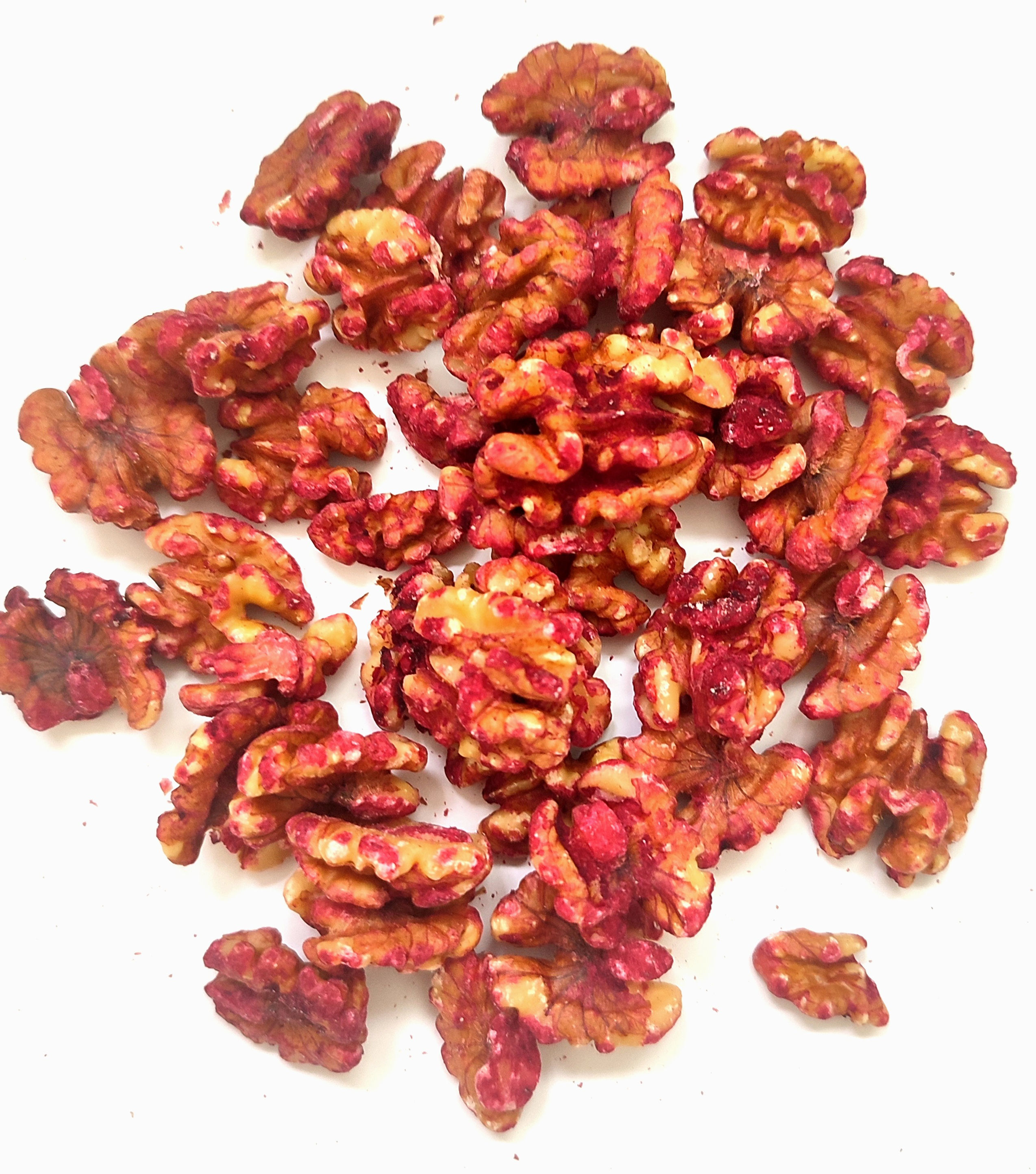 פיצוחים בריאים:  אגוזי מלך מונבטים עם סלק