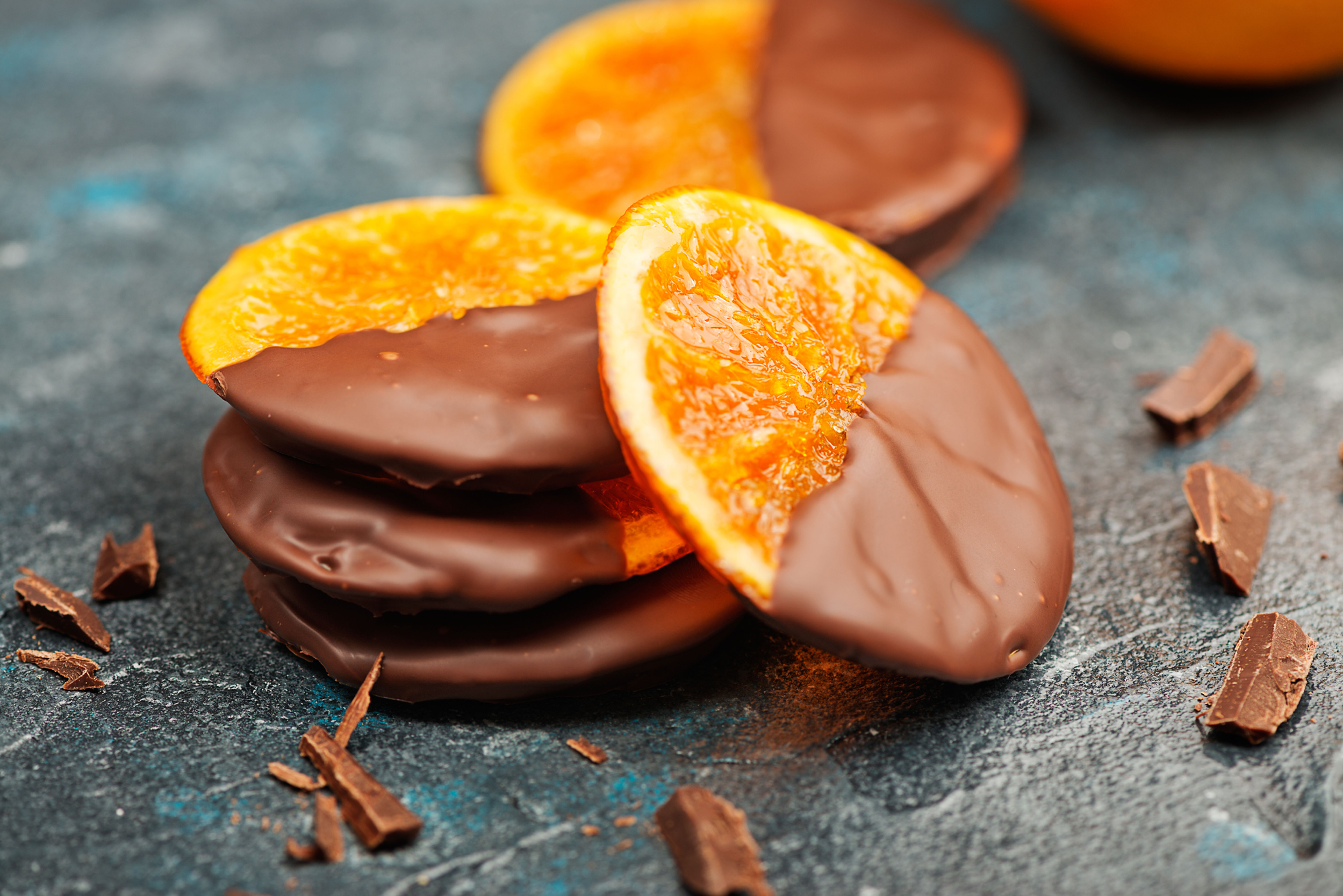 Organic Dried Orange with Raw Chocolate
