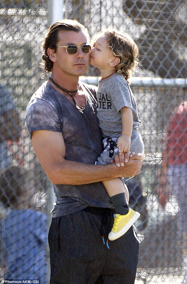 Gavin Rossdale & Son Apollo Rossdale