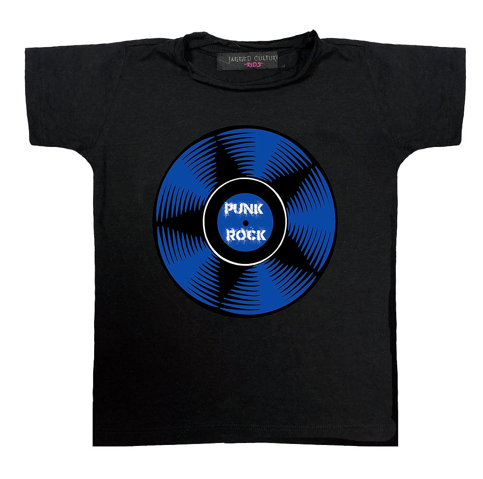 Punk Rock Vinyl T-Shirt