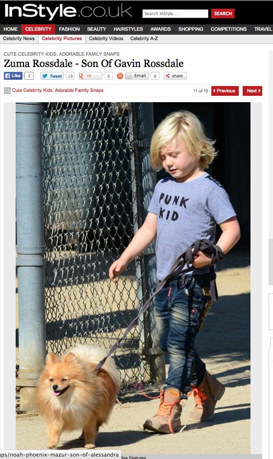 Zuma Rossdale and JaggedCulture
