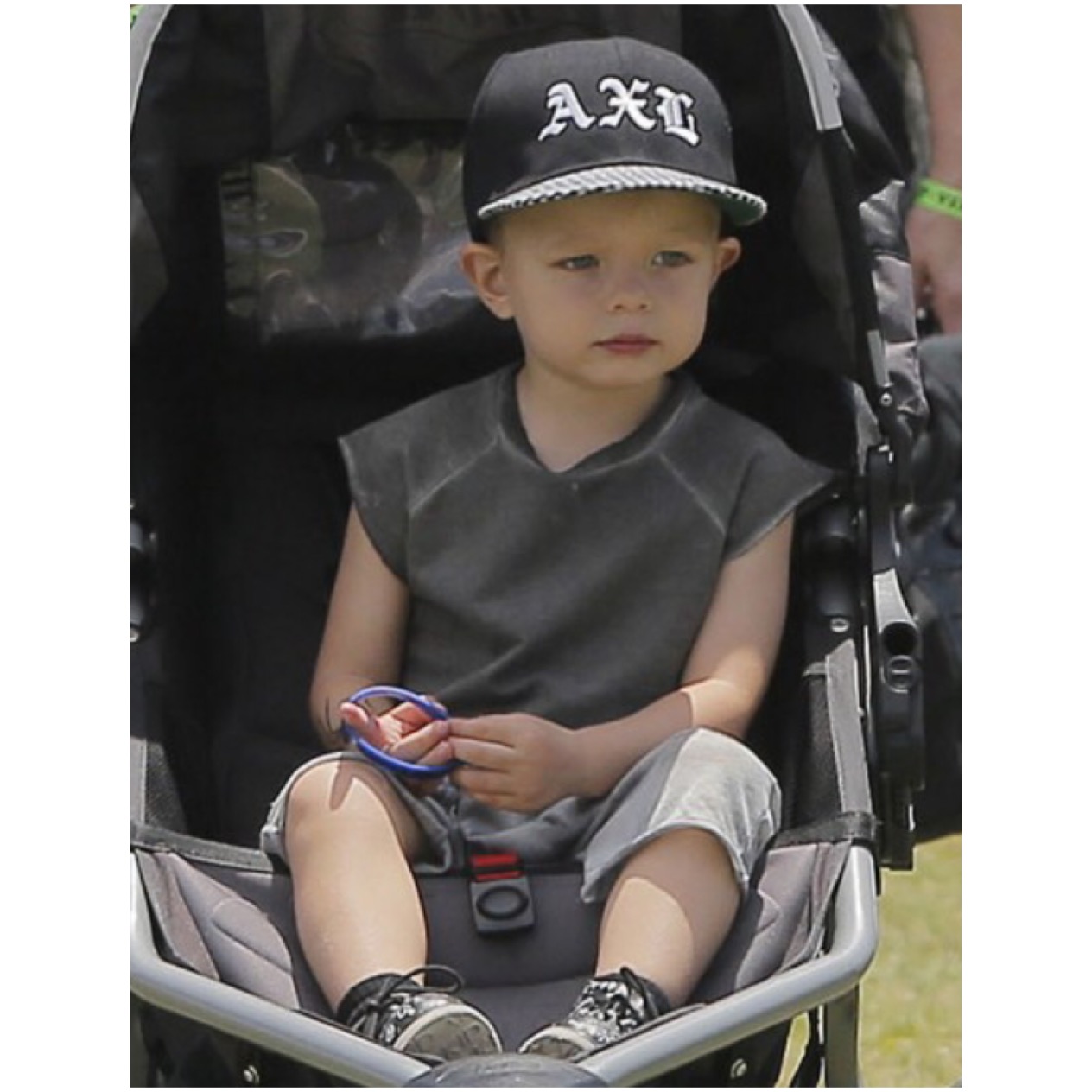 Josh Duhamel & son Axl Jack