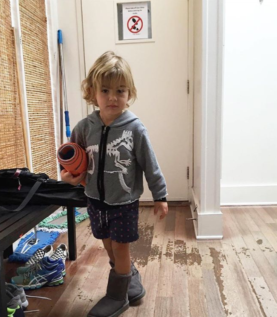 Alessandra Ambrosio's son Noah