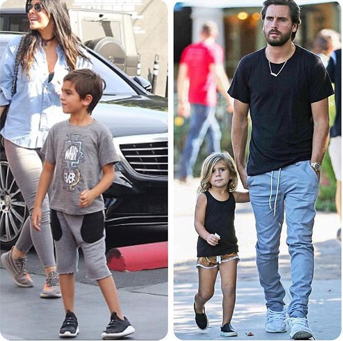 Scott, Mason, Penelope Disick