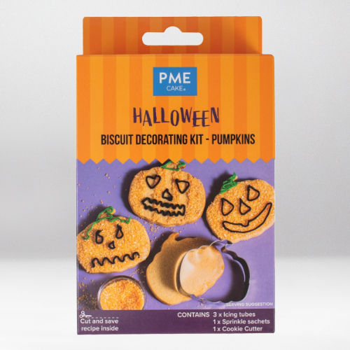 PME PUMPKINS BISCUIT DECORATING KIT PK/5