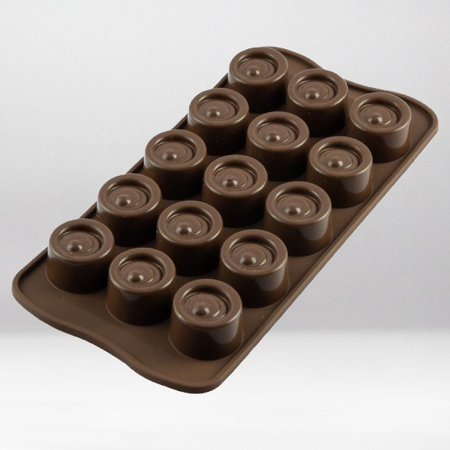 Thumbnail: SILIKOMART CHOCOLATE MOULD - VERTIGO