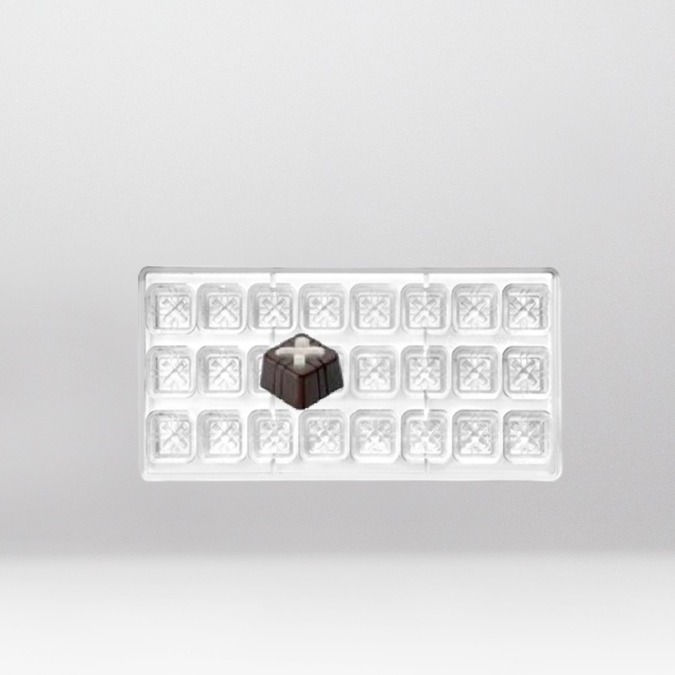 IBILI CONICAL SQUARE FLUTED CHOCOLATE MOULD