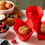 Thumbnail: DECORA 24 TULIP BAKING CUPS RED COLOR Ø 5X10H CM