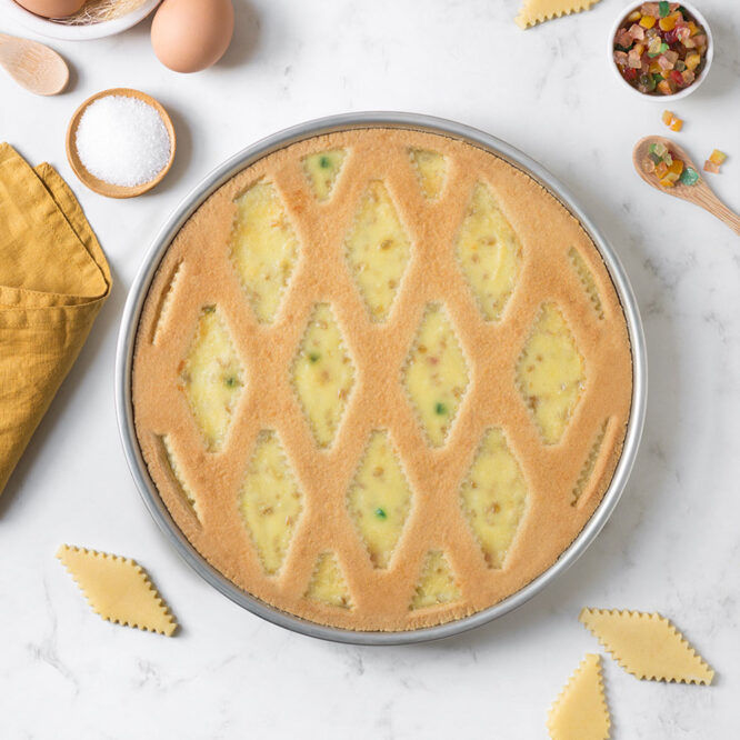 Thumbnail: DECORA PASTRY GRID FOR TARTS AND PASTIERA