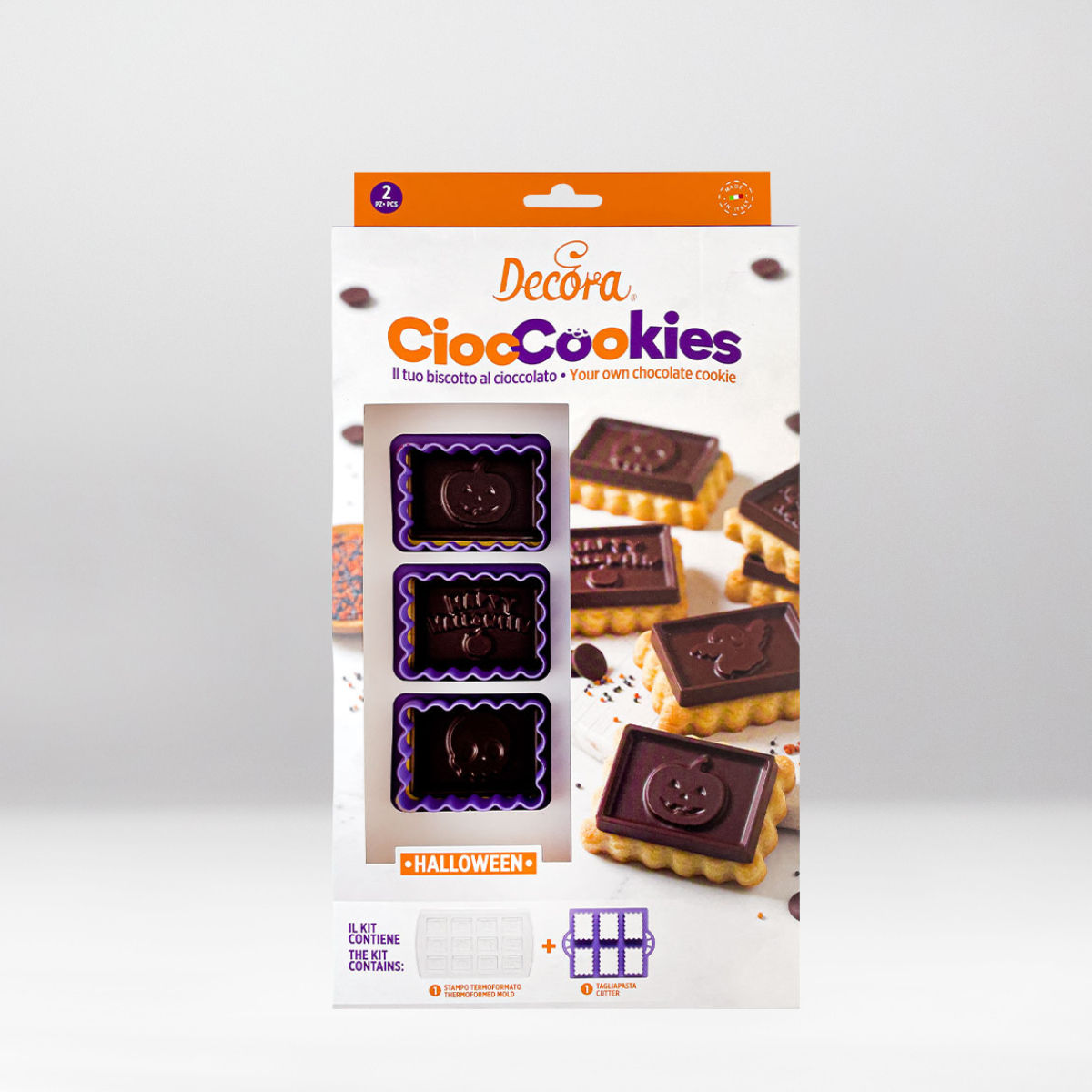 DECORA CIOCCOOKIES HALLOWEEN PASTRY CUTTER