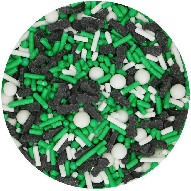 Thumbnail: FUNCAKES SPRINKLE MEDLEY FOOTBALL 65G