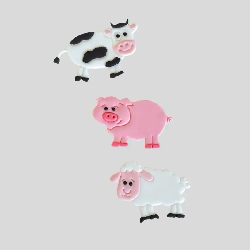Thumbnail: FMM LARGE CUTE FARM ANIMALS TAPPITS