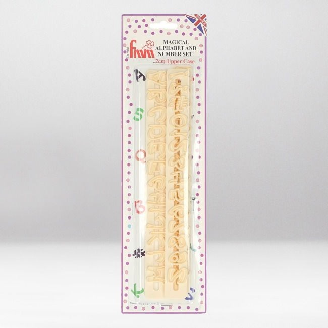 FMM ALPHABET & NUMBERS TAPPITS MAGICAL UPPER CASE