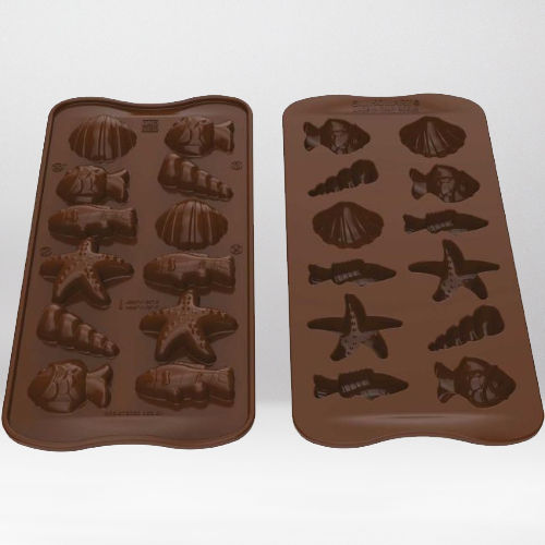 SILIKOMART SILICONE MOULD 3D CHOCOLATES CHOCO FRITURE