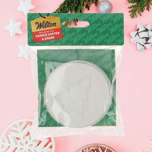 WILTON COOKIE CUTTER AND STAMP CHRISTMAS TREE