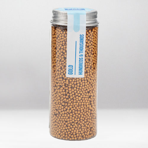 PME HUNDREDS & THOUSANDS SPRINKLES - GOLD 86G