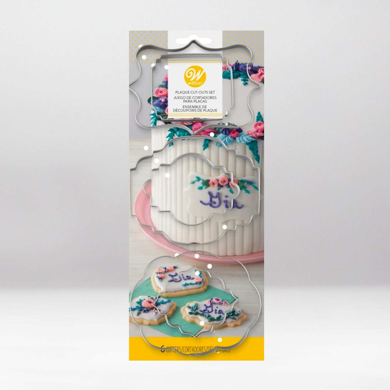 WILTON PLAQUE CUTTER SET /6