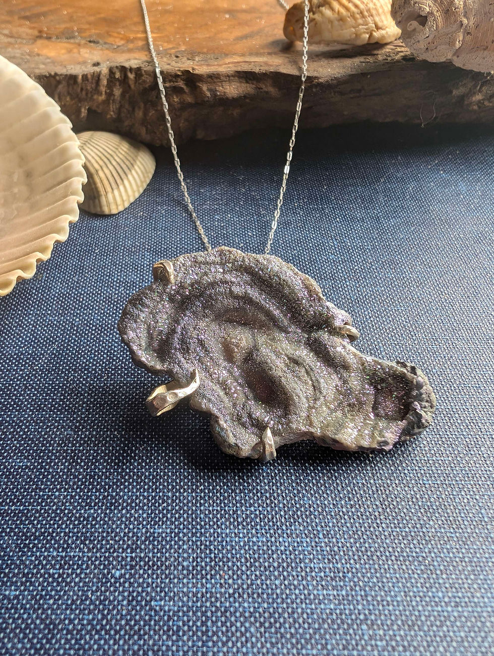 Thumbnail: Sparkling Tide Pool  Reversible Necklace
