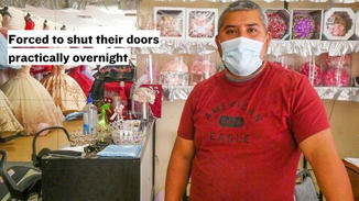 Businesses labeled as nonessential were forced to shut their doors almost overnight.