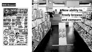 This gave consumers the freedom to browse and compare by price.