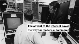 in 1970s the internet enabled the Electronic Data Interchanges, and paved the way for modern eCommerce. This new technology has become biggest disruptor to brick and mortar businesses, and has given consumers the power to purchase anything, anywhere, anytime.