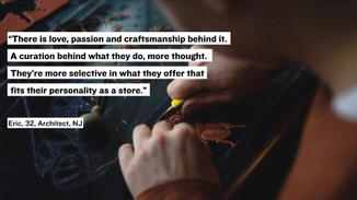 They enjoy the level of curation and thought put into the products.
